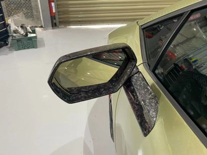 Lamborghini Huracan STO Wing Mirrors Housing Dry Carbon Fiber OEM Bodykit