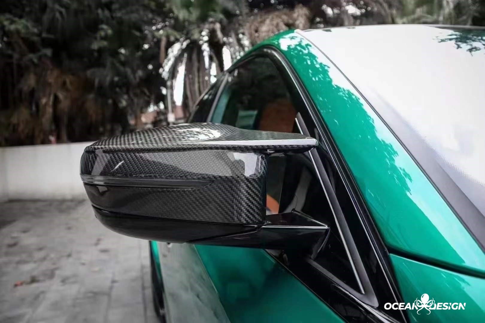 2021-2025 BMW M3 G80 / M4 G82 MP Style Dry Carbon Fiber Wing Mirror Covers
