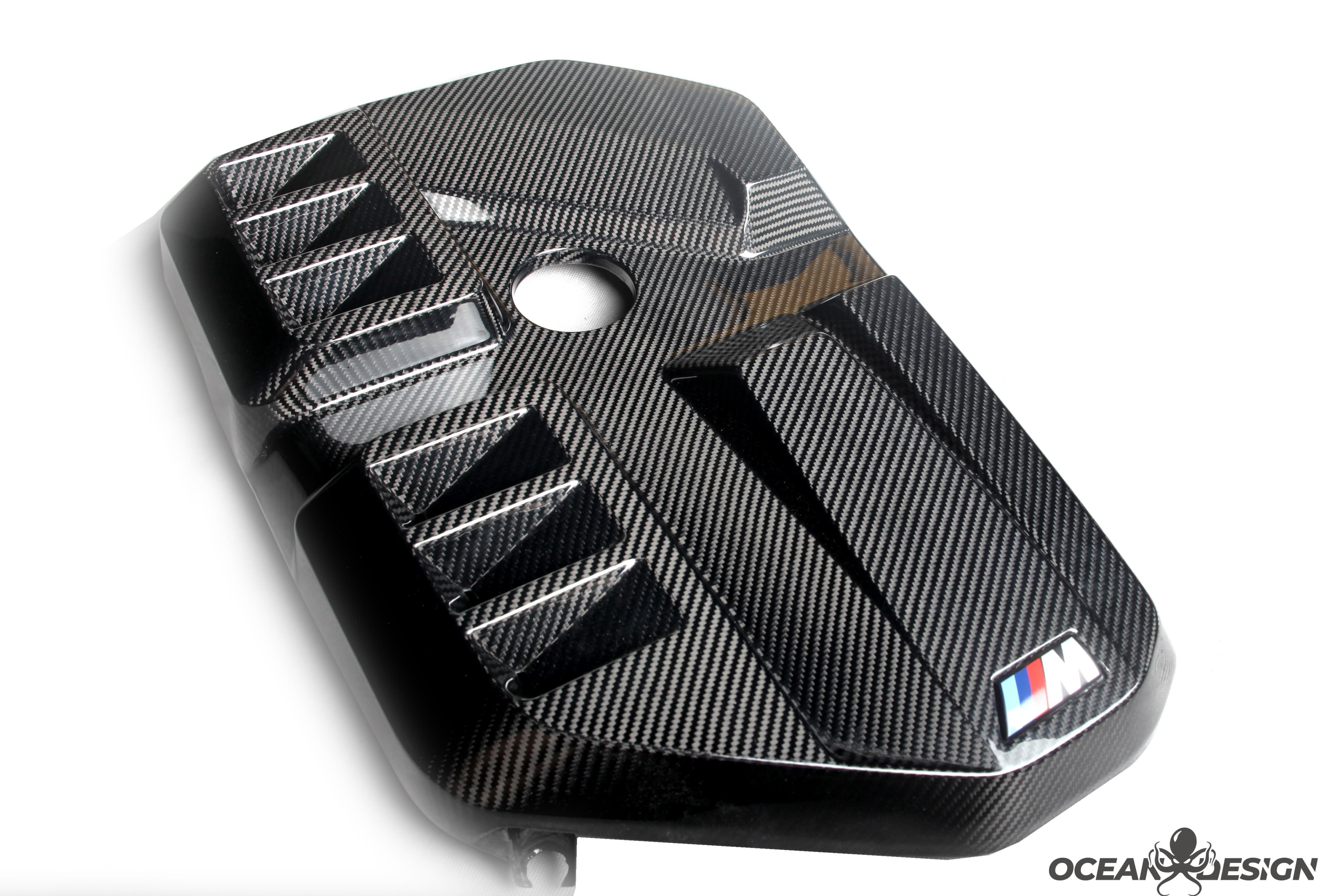 2021-2025 BMW M3 G80 / M4 G82 MP Style Engine Cover – Dry Carbon Fiber