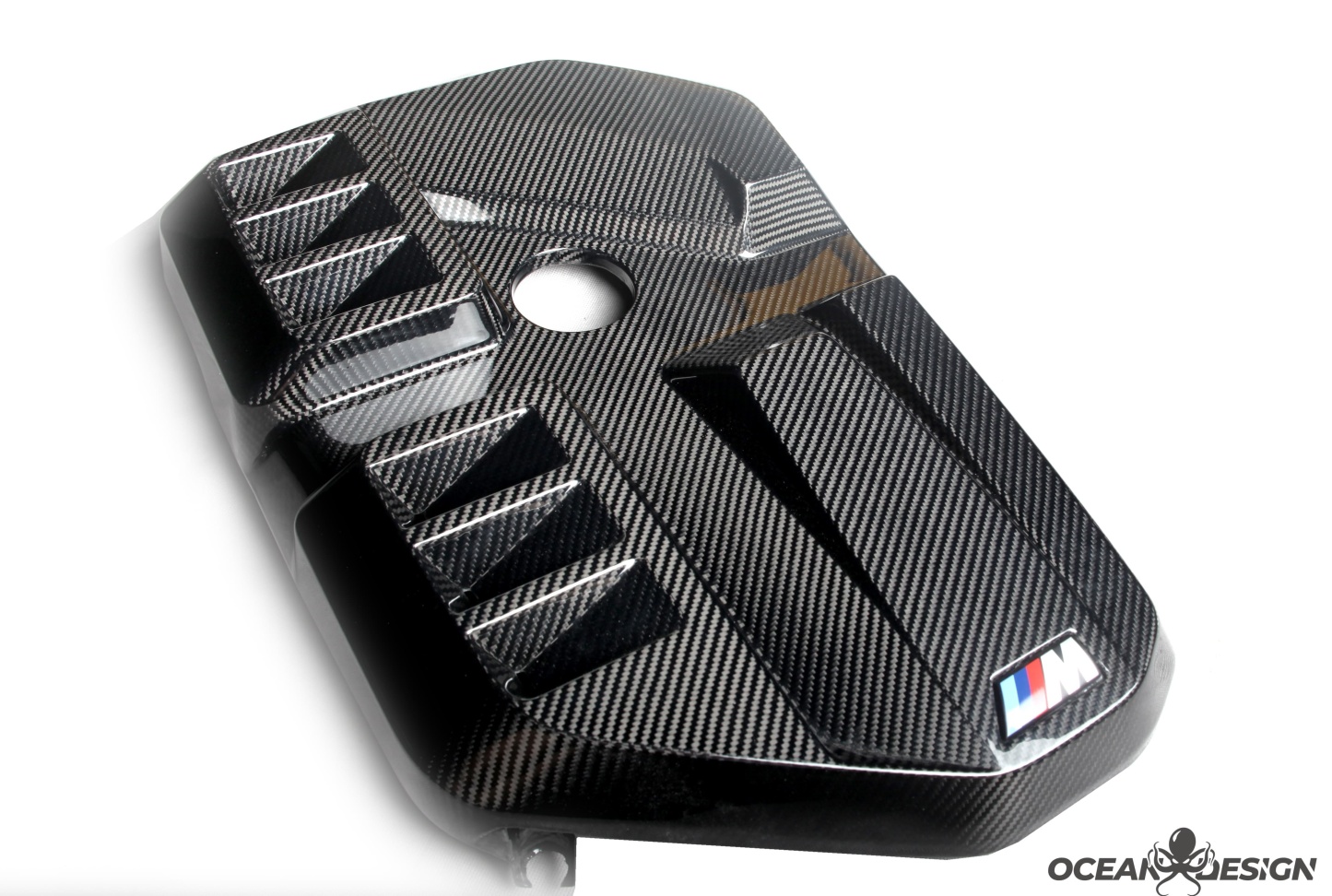 2021-2025 BMW M3 G80 / M4 G82 MP Style Engine Cover – Dry Carbon Fiber