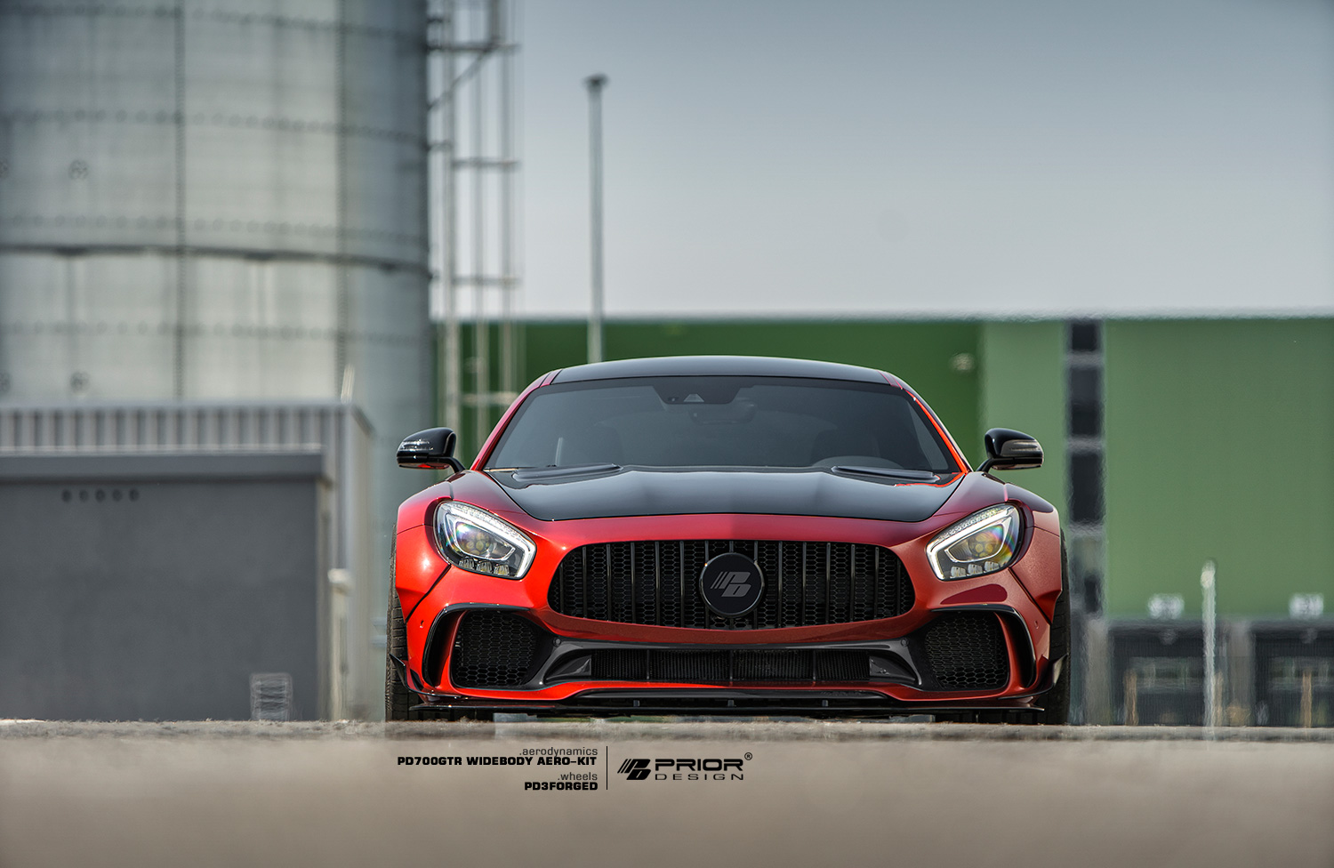 Mercedes-AMG GT Prior Design Style Parts - styling view