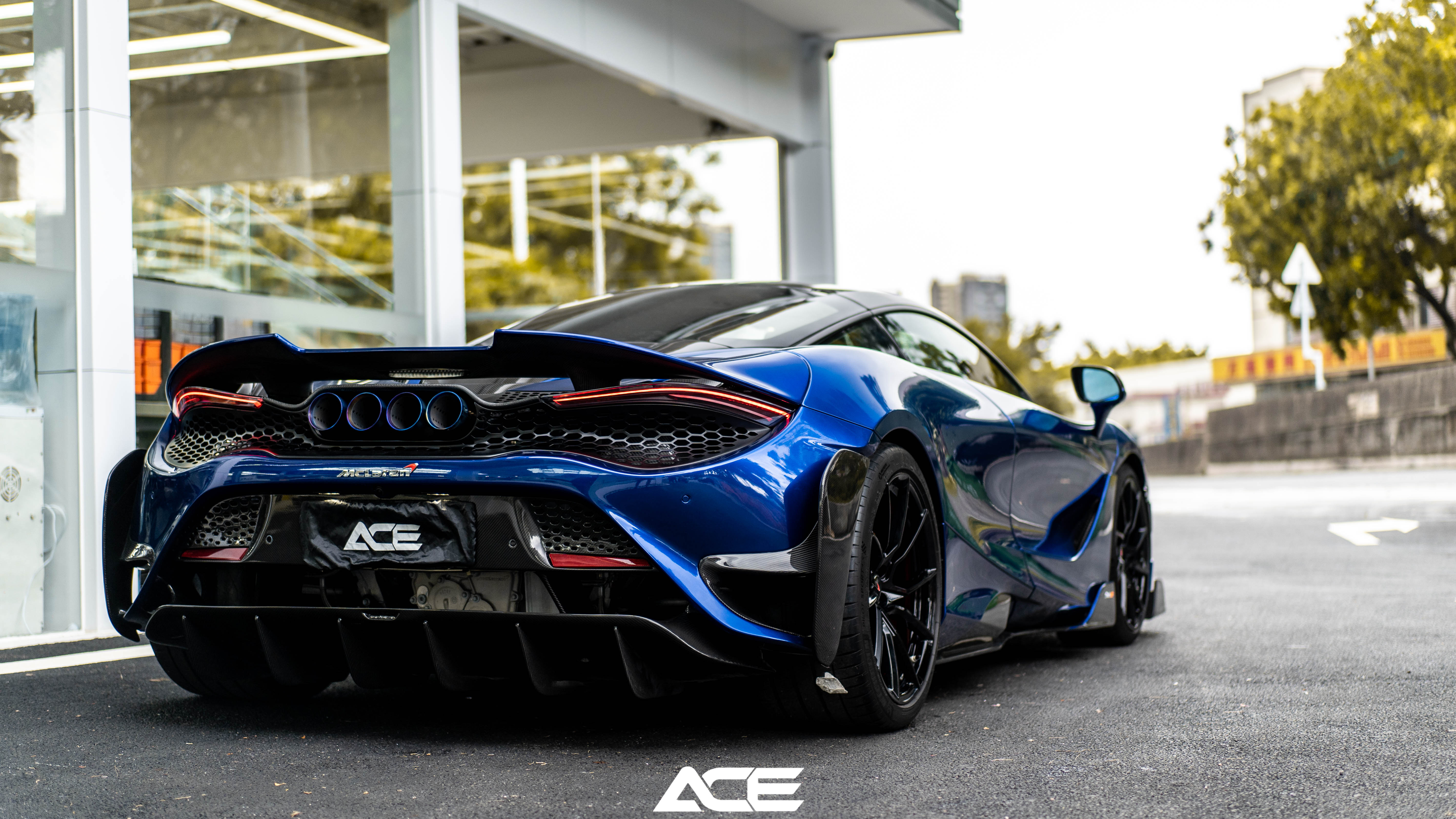 McLaren 720S to 765LT Style Dry Carbon Conversion Kit - styling view