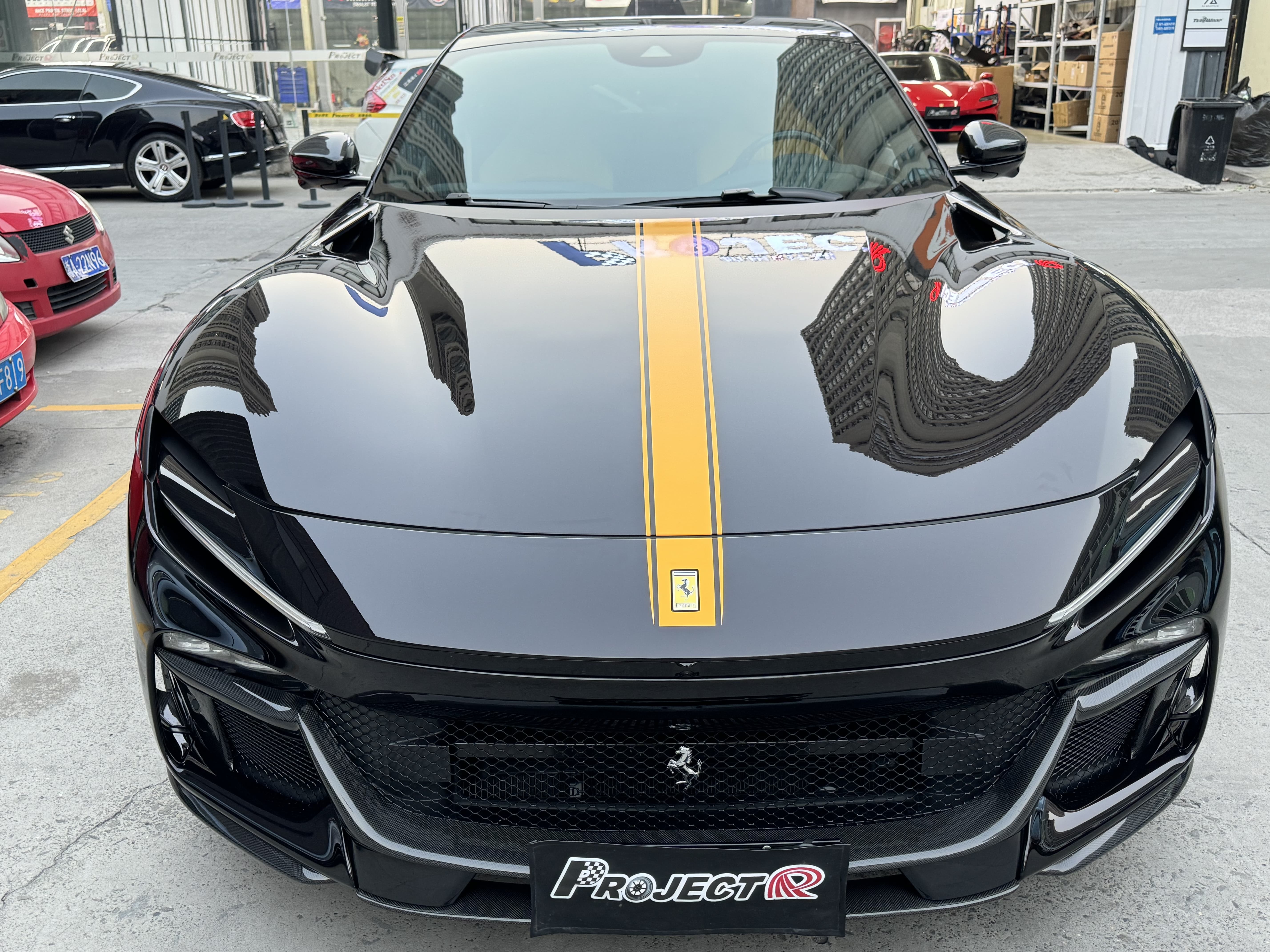 Ferrari Purosangue OEM Style Dry Carbon Parts - styling view