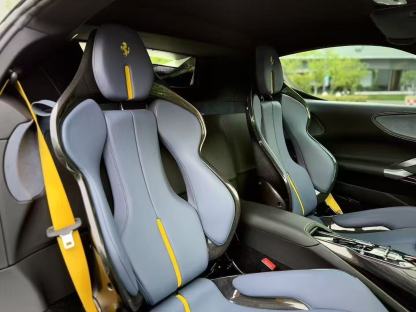 Ferrari 296 / SF90 Style Dry Carbon Bucket Seat - styling view