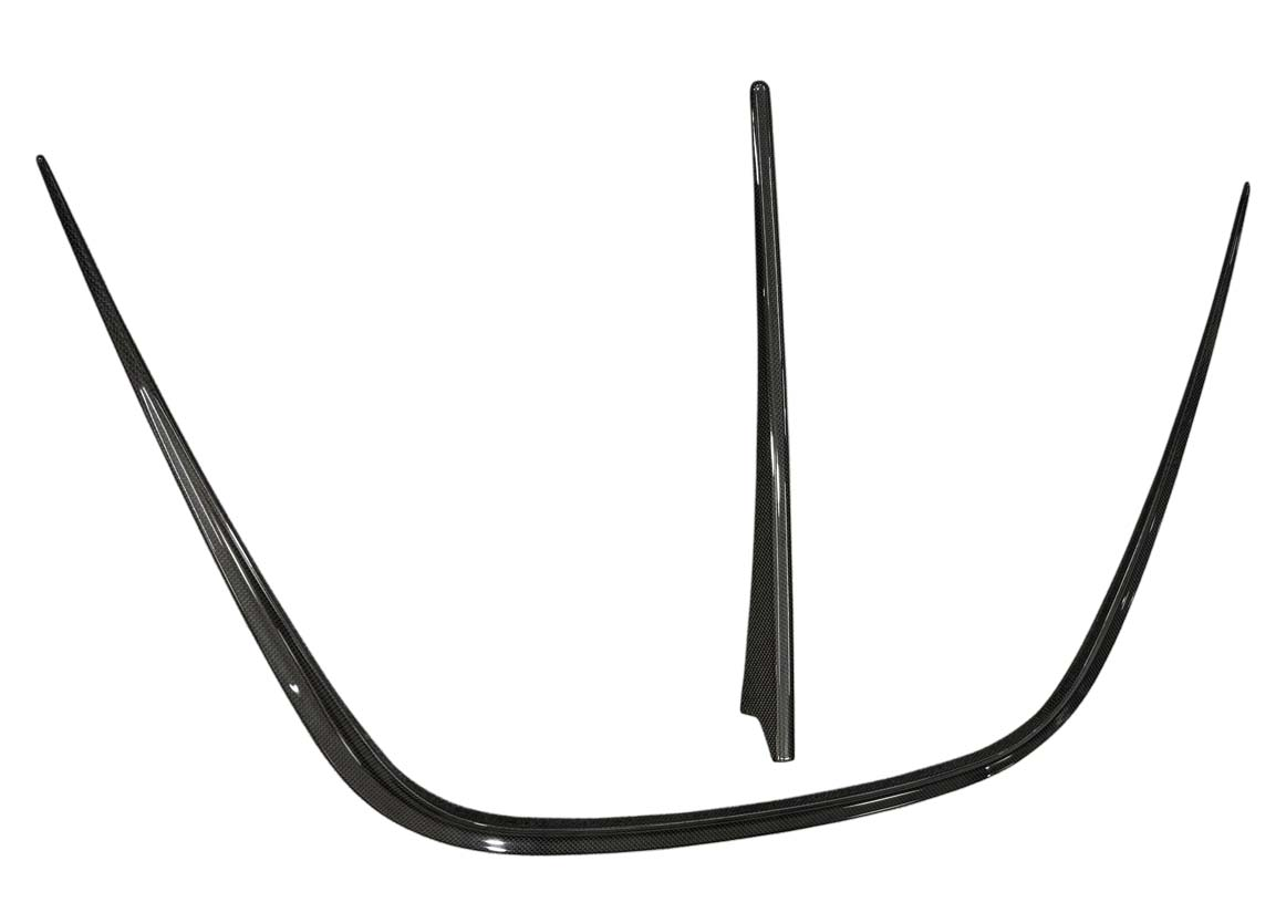 Ferrari SF90 M Style Dry Carbon Parts - styling reference for Hood Trim Panel