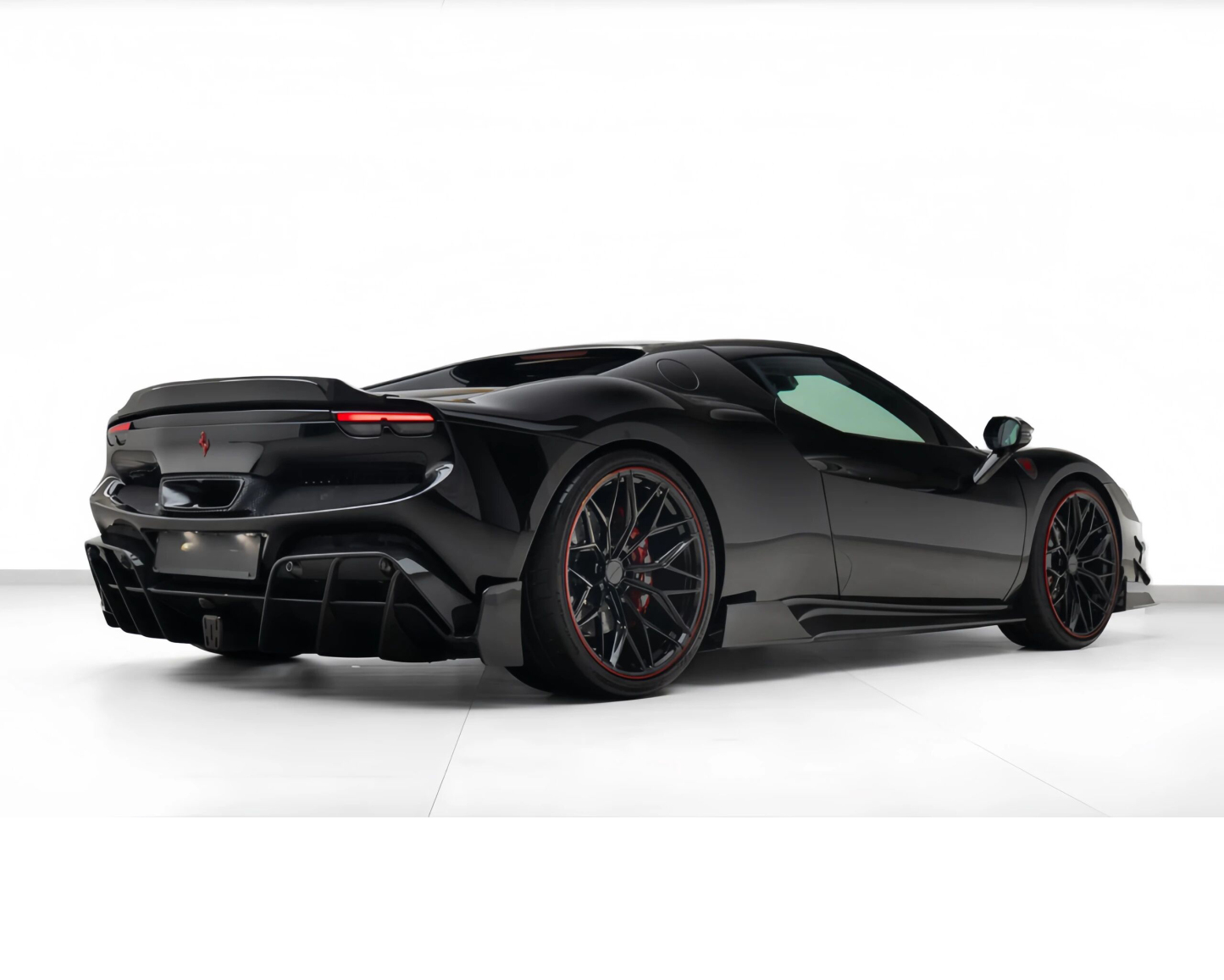 Ferrari 296 GTB K Style Dry Carbon Parts - styling view