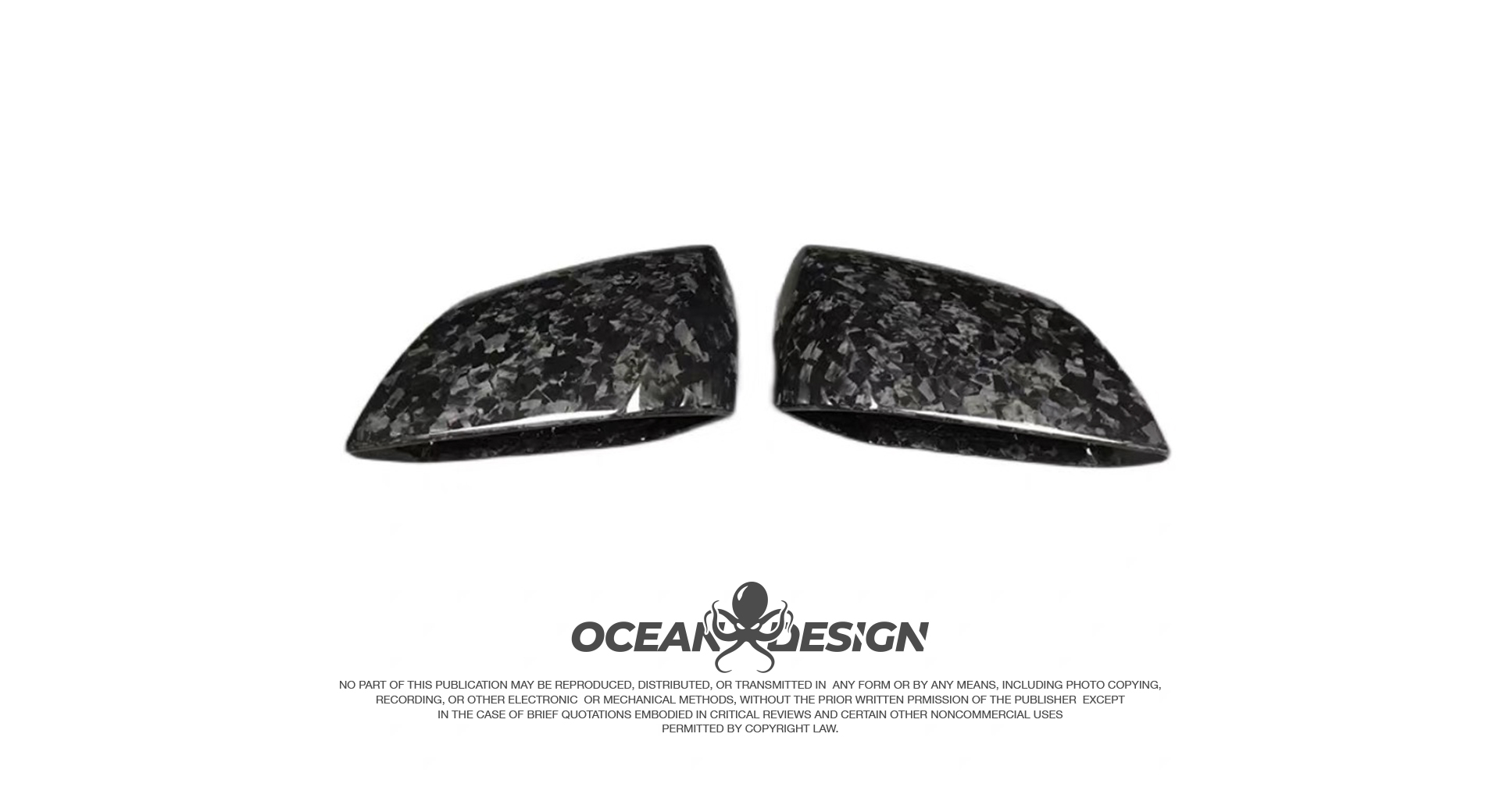 Lamborghini EVO RWD Ocean Design Style Dry Carbon Parts - styling reference for Mirror Parts