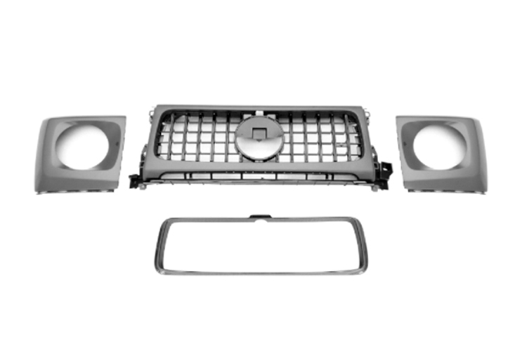 Mercedes-Benz W464 / W465 G350 / G500 / G63 G800 Style Parts - styling reference for Grille and Headlight Covers