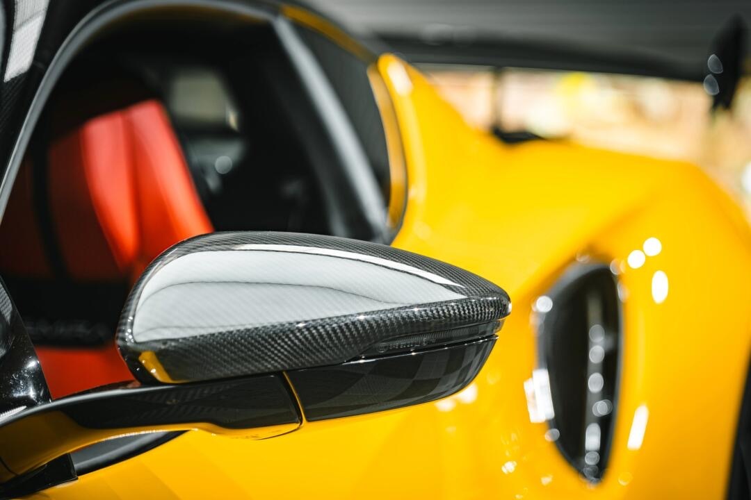 Lotus Emira Monotek Style Dry Carbon Parts - styling view