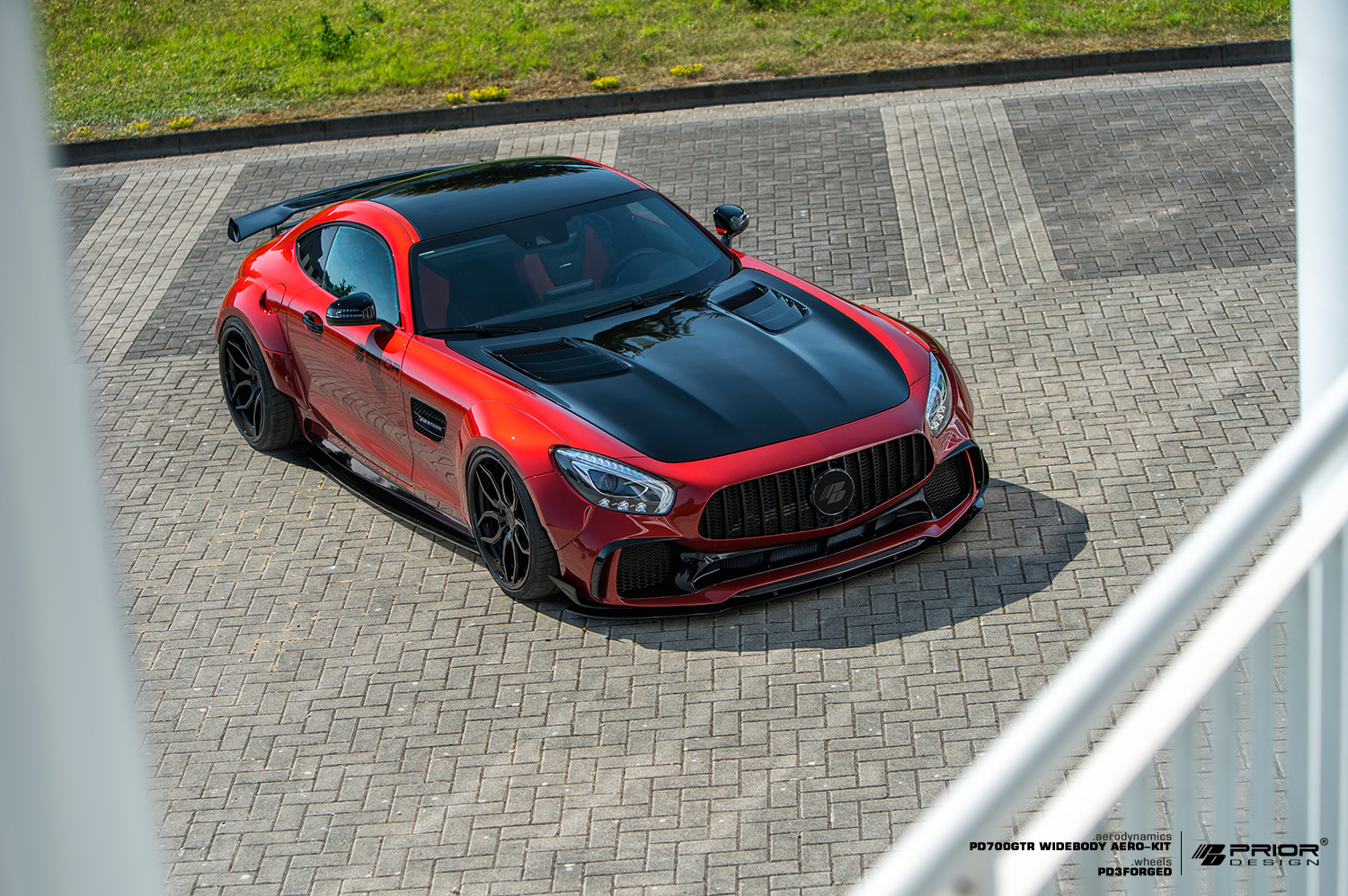 Mercedes-AMG GT Prior Design Style Parts - styling view