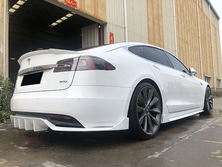 Tesla Model S Ocean Design Style Parts - styling view