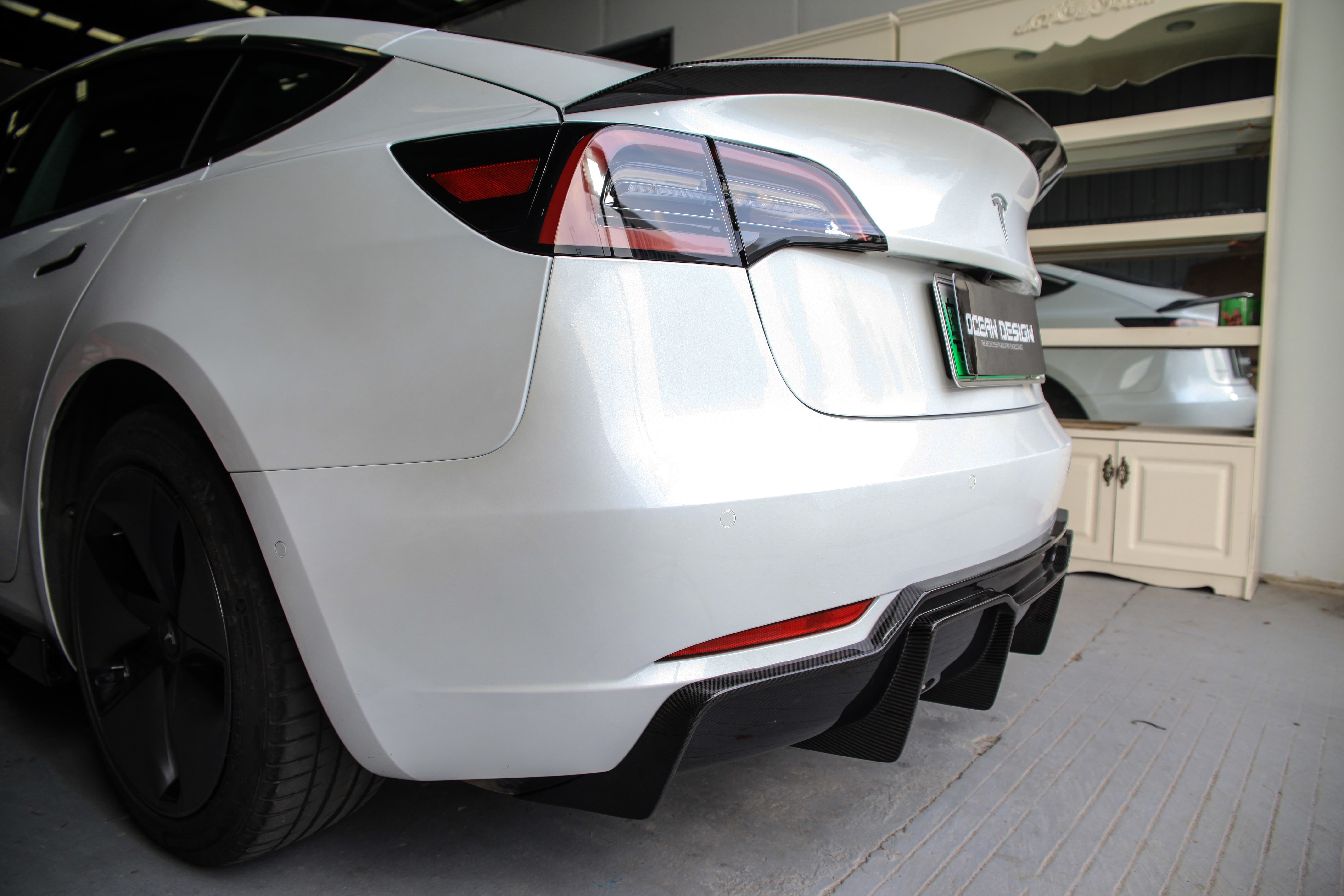 Tesla Model 3 V Style Parts - styling view