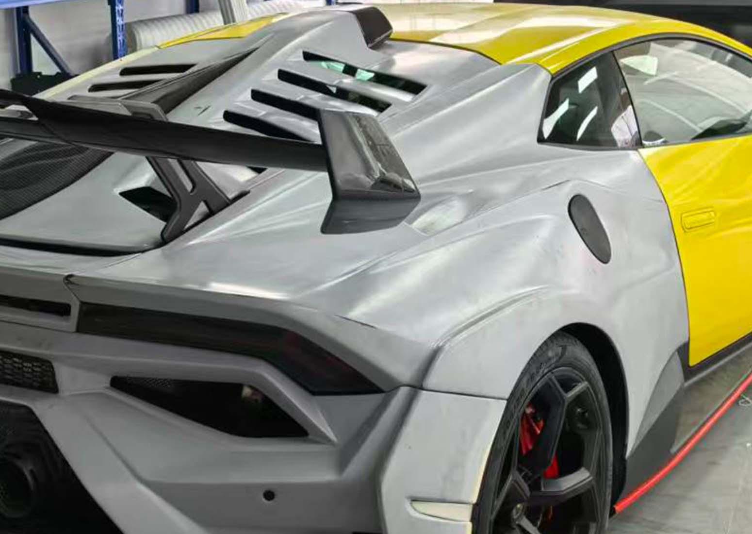 Lamborghini EVO RWD STO Style Conversion Parts - styling reference for Rear Fenders