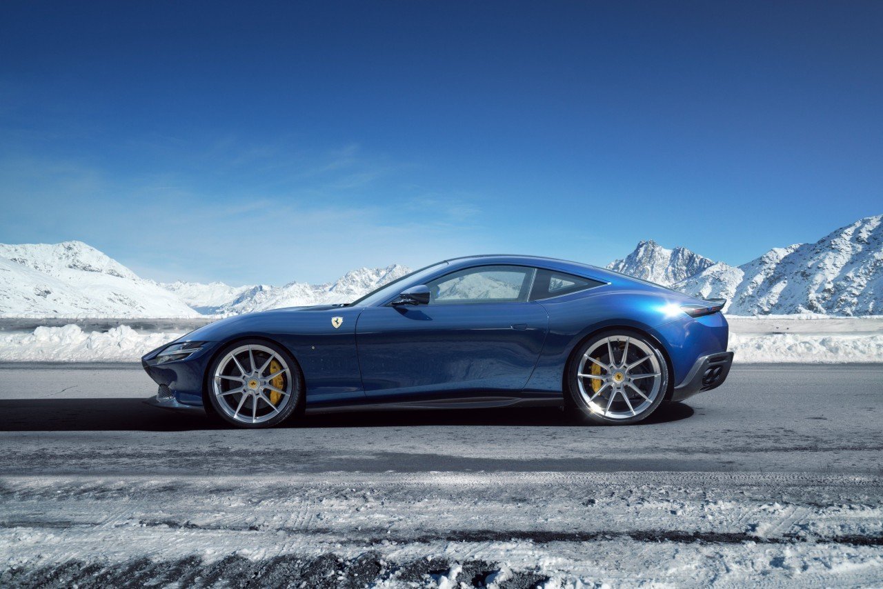 Ferrari Roma N Style Dry Carbon Parts - styling view