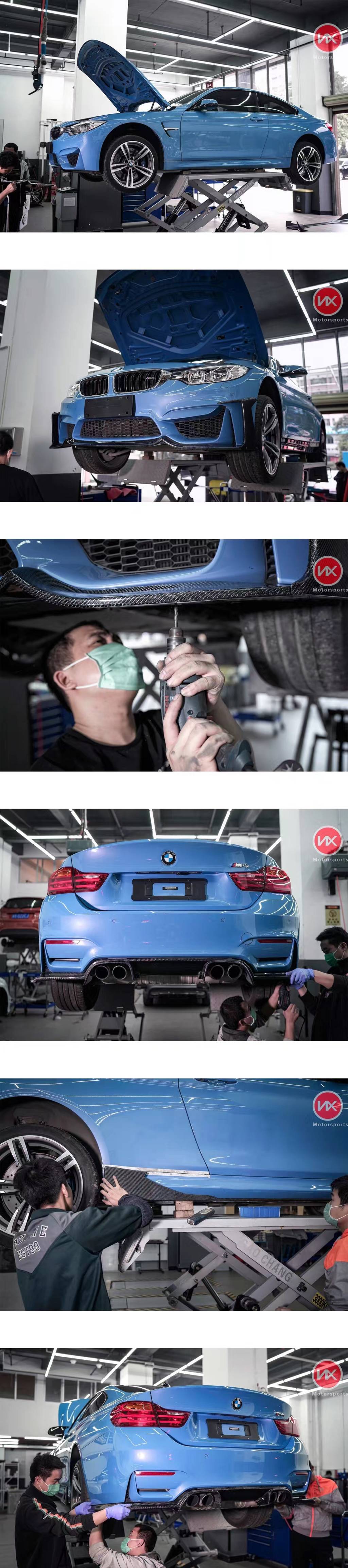 BMW F80 M3/F82 M4 MAD Type 1 Style Parts - styling view