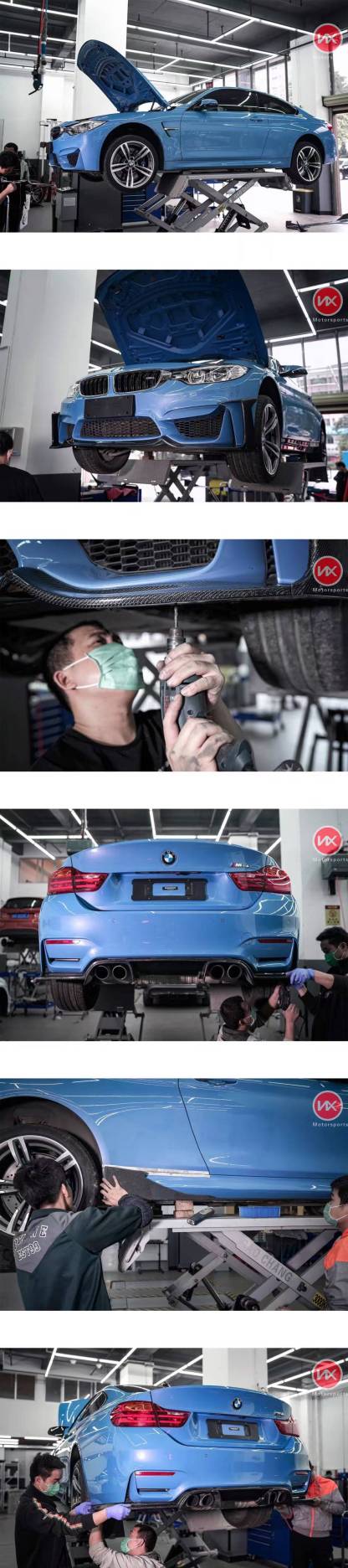 BMW F80 M3/F82 M4 MAD Type 1 Style Parts - styling view