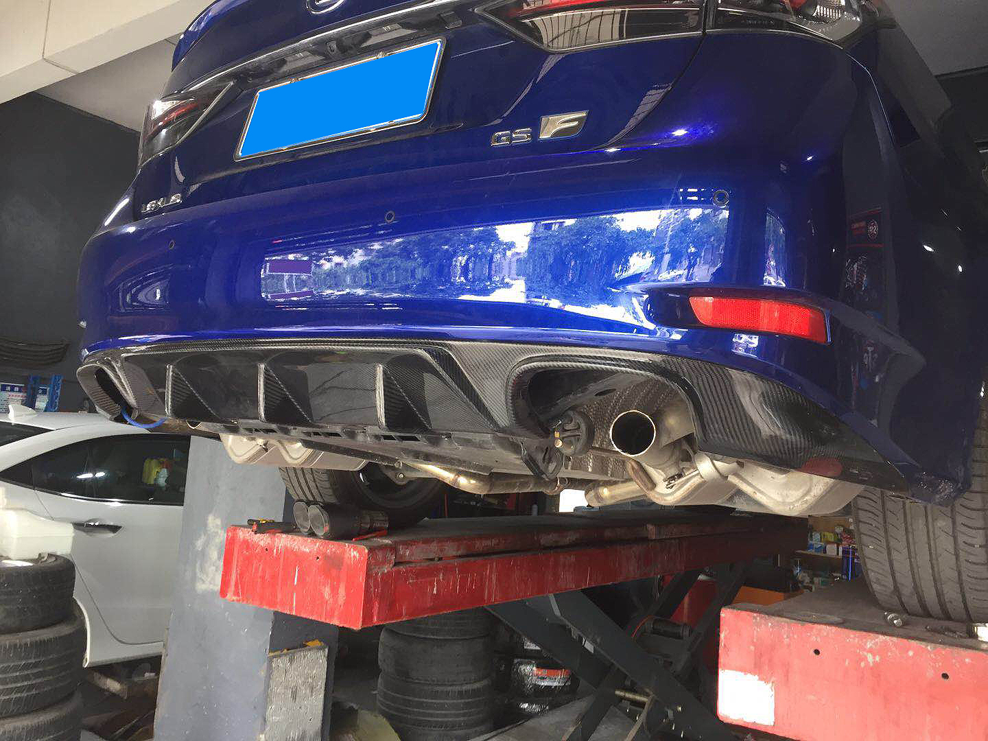 Lexus GS200/GS300/GS450 Aimgain Style Carbon Parts - styling view