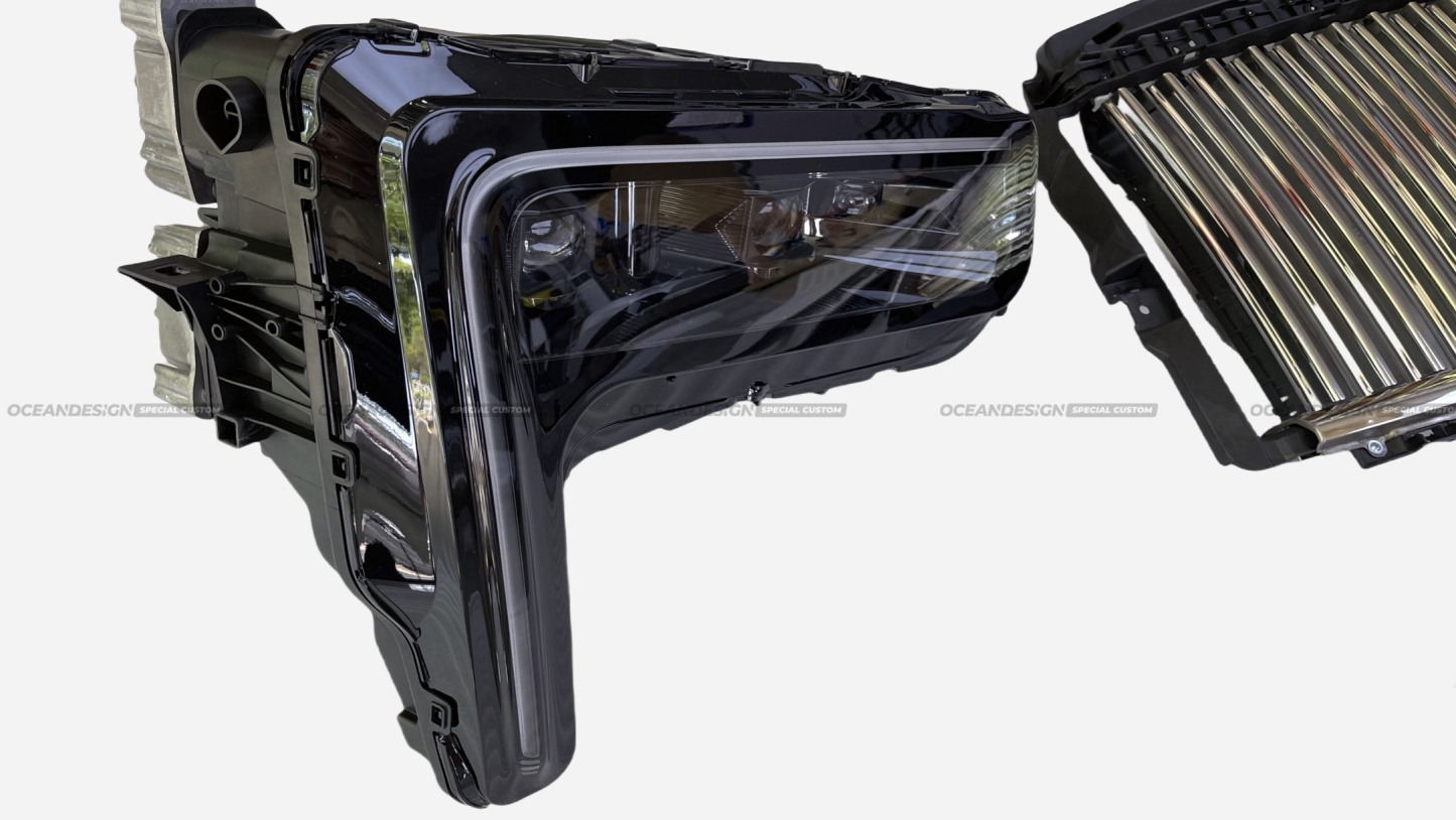 Rolls-Royce Cullinan MSY Style Dry Carbon Body Kit Configurations - styling view