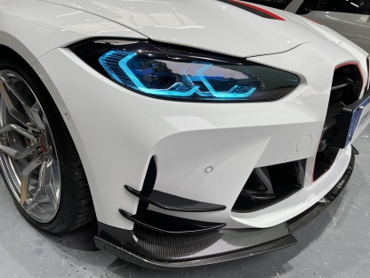 BMW G80 M3/G82 M4 CSL Style Dry Carbon Parts - styling view