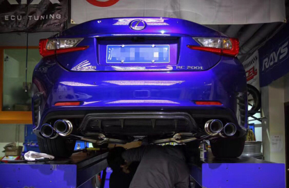 Lexus RC200 Glanzen Silkblaze Style Carbon Fiber Parts - styling view