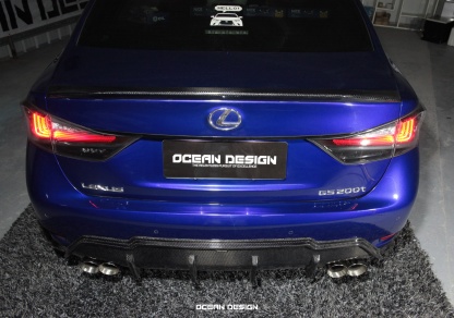 Lexus GS F/GS200/GS300 TOM'S Style Carbon Parts - styling view