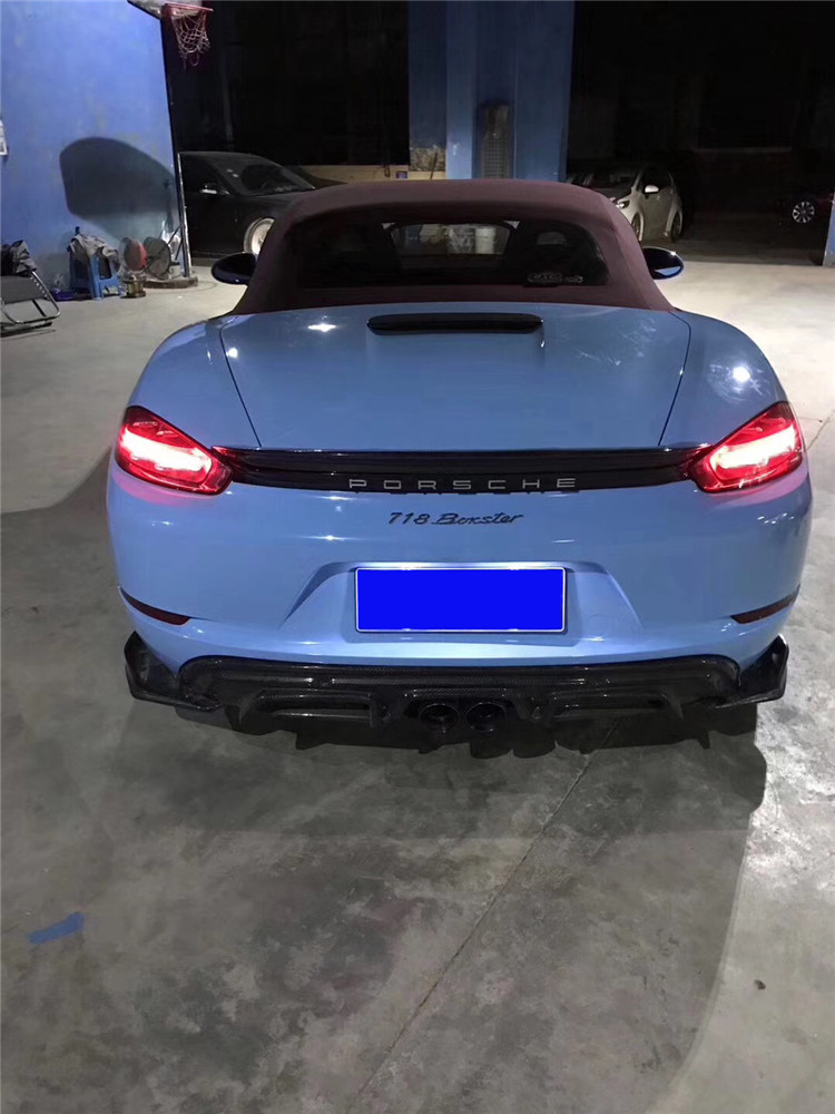 Porsche 718 Boxster / Cayman A Style Parts - styling view