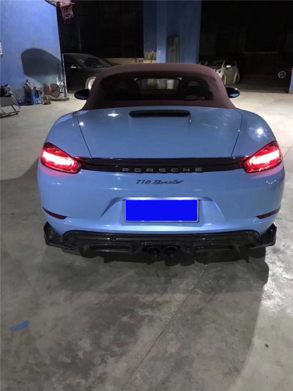 Porsche 718 Boxster / Cayman A Style Parts - styling view
