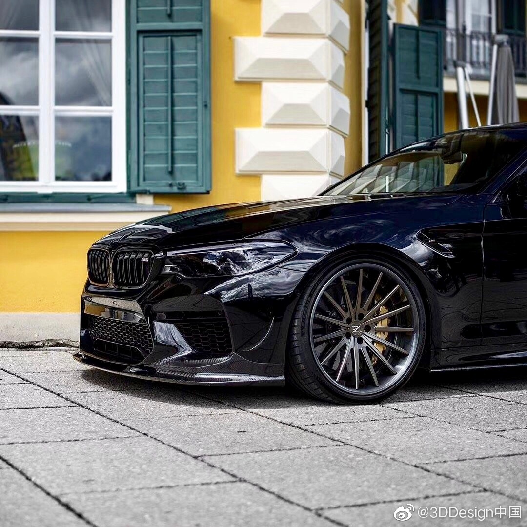BMW F90 M5 3D Design Style Carbon Fiber Parts - styling view