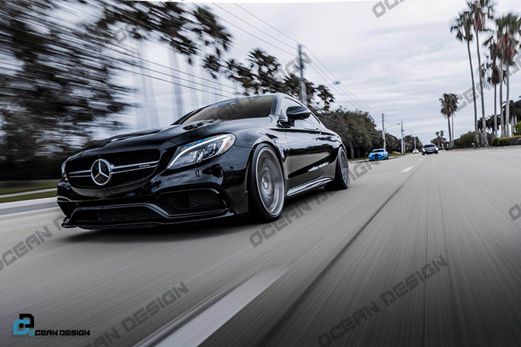 Mercedes-Benz C63 Coupe ModCarbon Style Parts - styling view