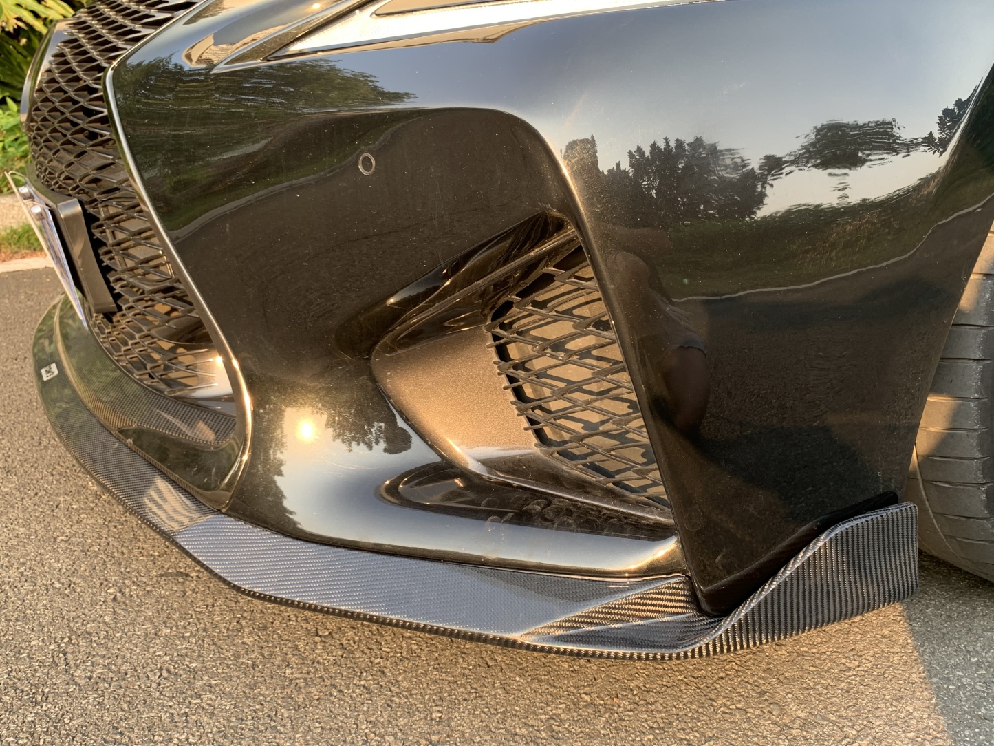 Lexus GS F/GS200/GS300 TOM'S Style Carbon Parts - styling view