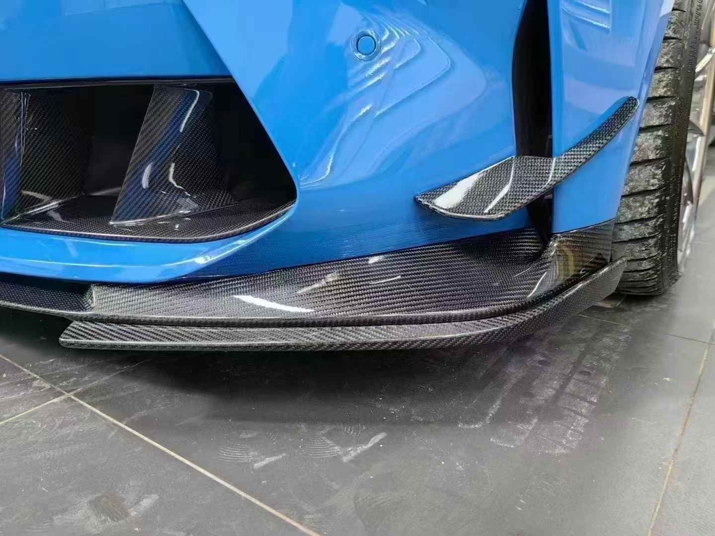 BMW G80 M3/G82 M4 3D Design Style Dry Carbon Parts - styling view