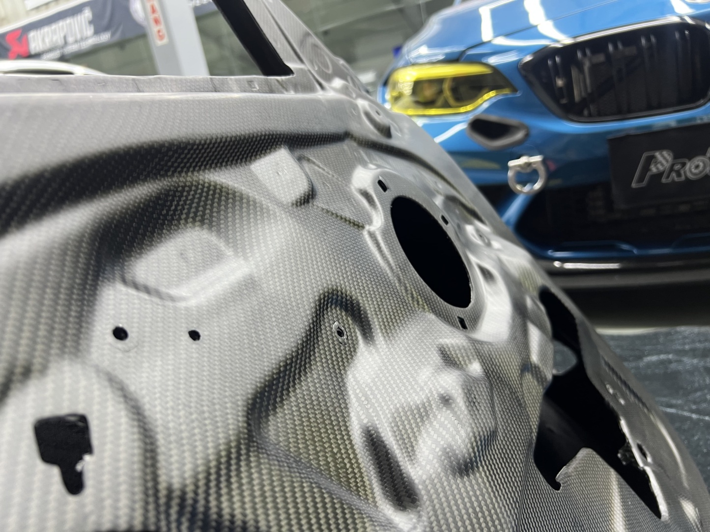 BMW F87 M2C OEM Style Carbon Fiber Body Parts - styling view