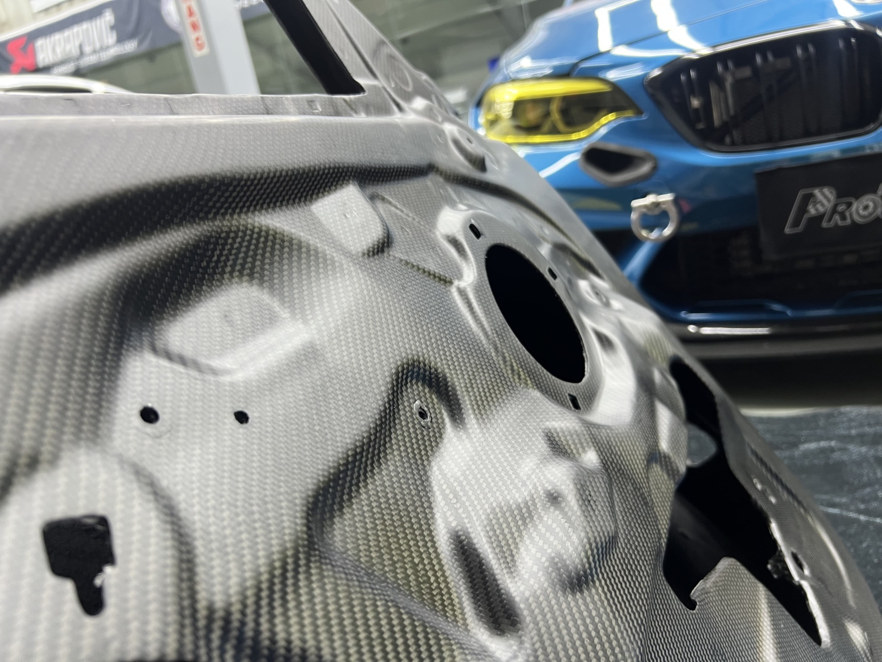 BMW F87 M2C OEM Style Carbon Fiber Body Parts - styling view