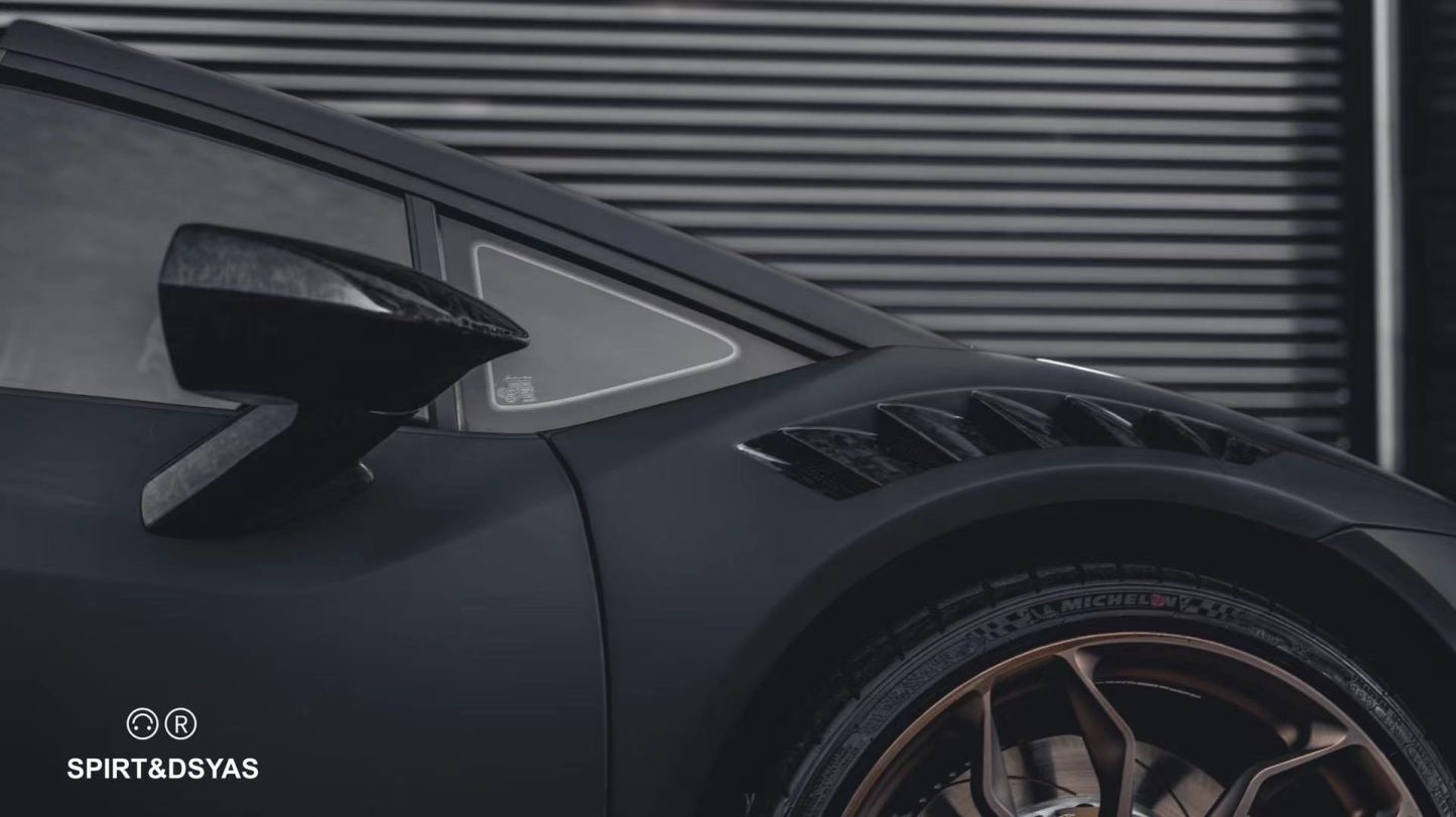 Lamborghini Huracan EVO RWD N Style Dry Carbon Parts - styling view
