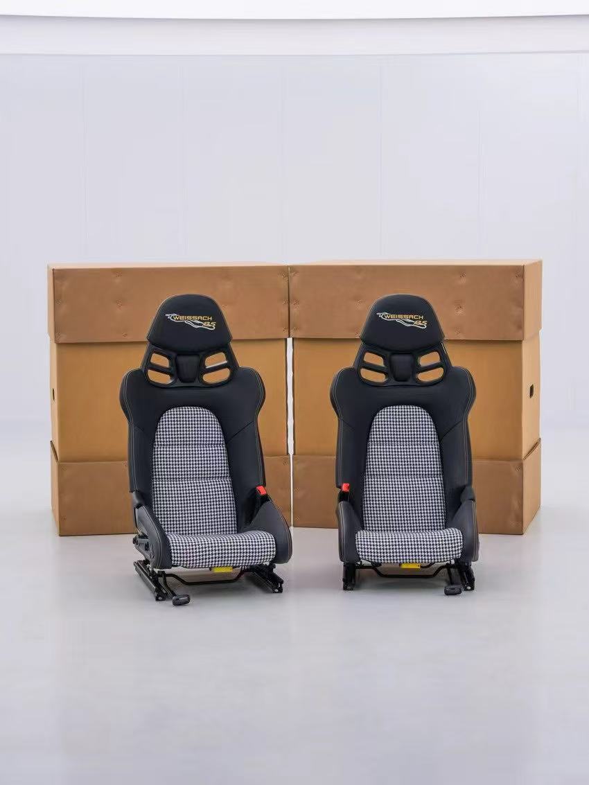 Porsche GT3 RS Style Dry Carbon Bucket Seat - styling view