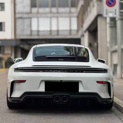 Porsche 992 to 992.2 GT3 Touring Style Rear Parts - styling view