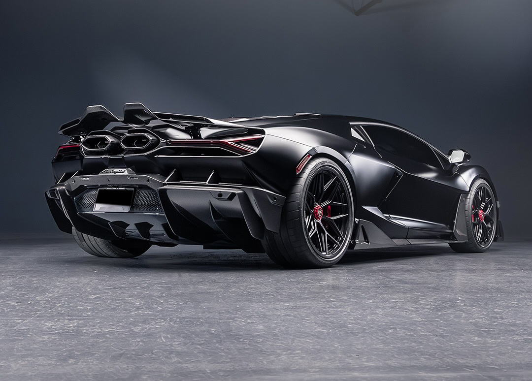 Lamborghini Revuelto R Style Dry Carbon Parts - styling view