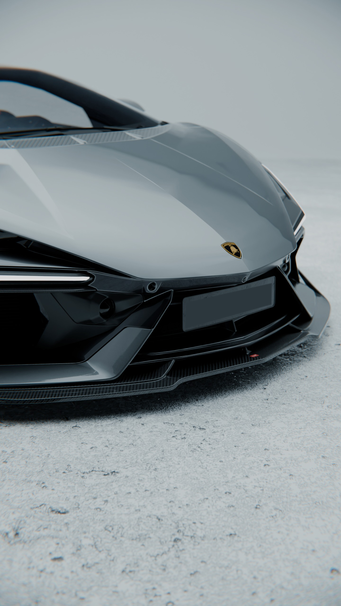 Lamborghini Revuelto Octopus Front Lip - styling view