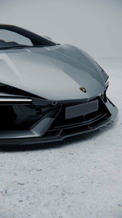 Lamborghini Revuelto Octopus Front Lip - styling view