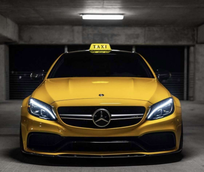 Mercedes-Benz C63 Coupe Edition One Style Carbon Fiber Parts - styling view