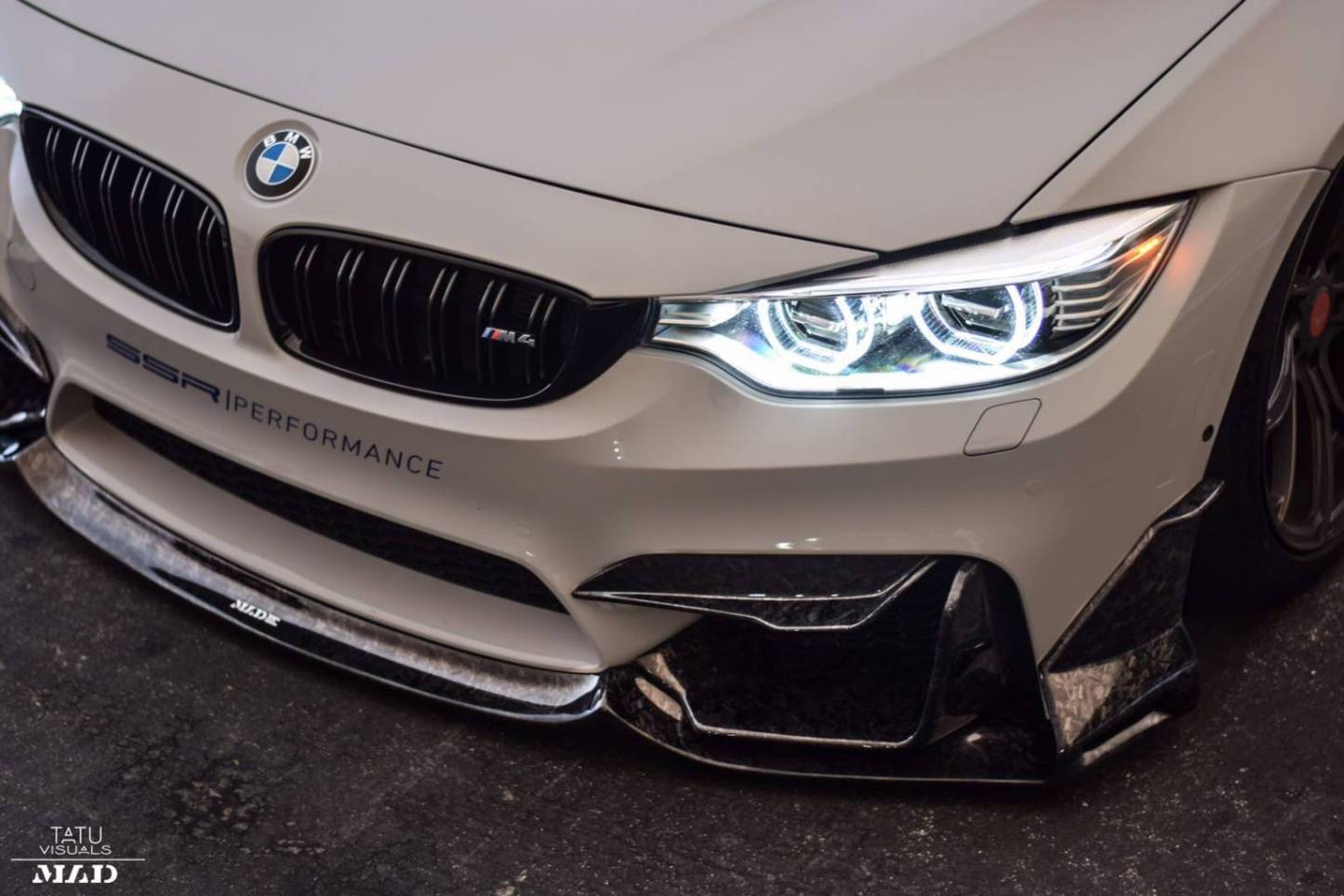 BMW F80 M3/F82 M4 MAD Type 4 Style Parts - styling view