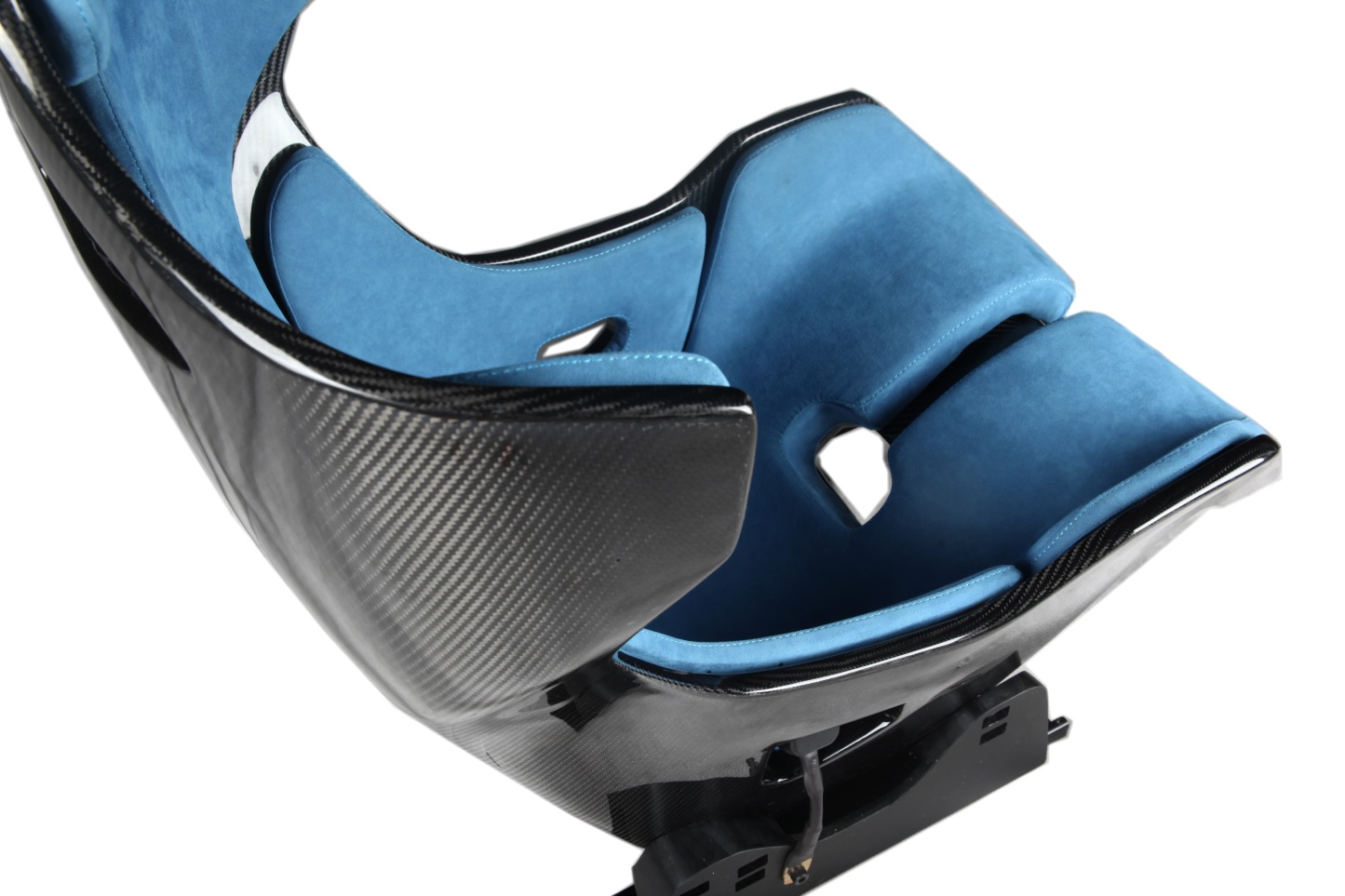 McLaren Senna Style Dry Carbon Bucket Seat - styling view