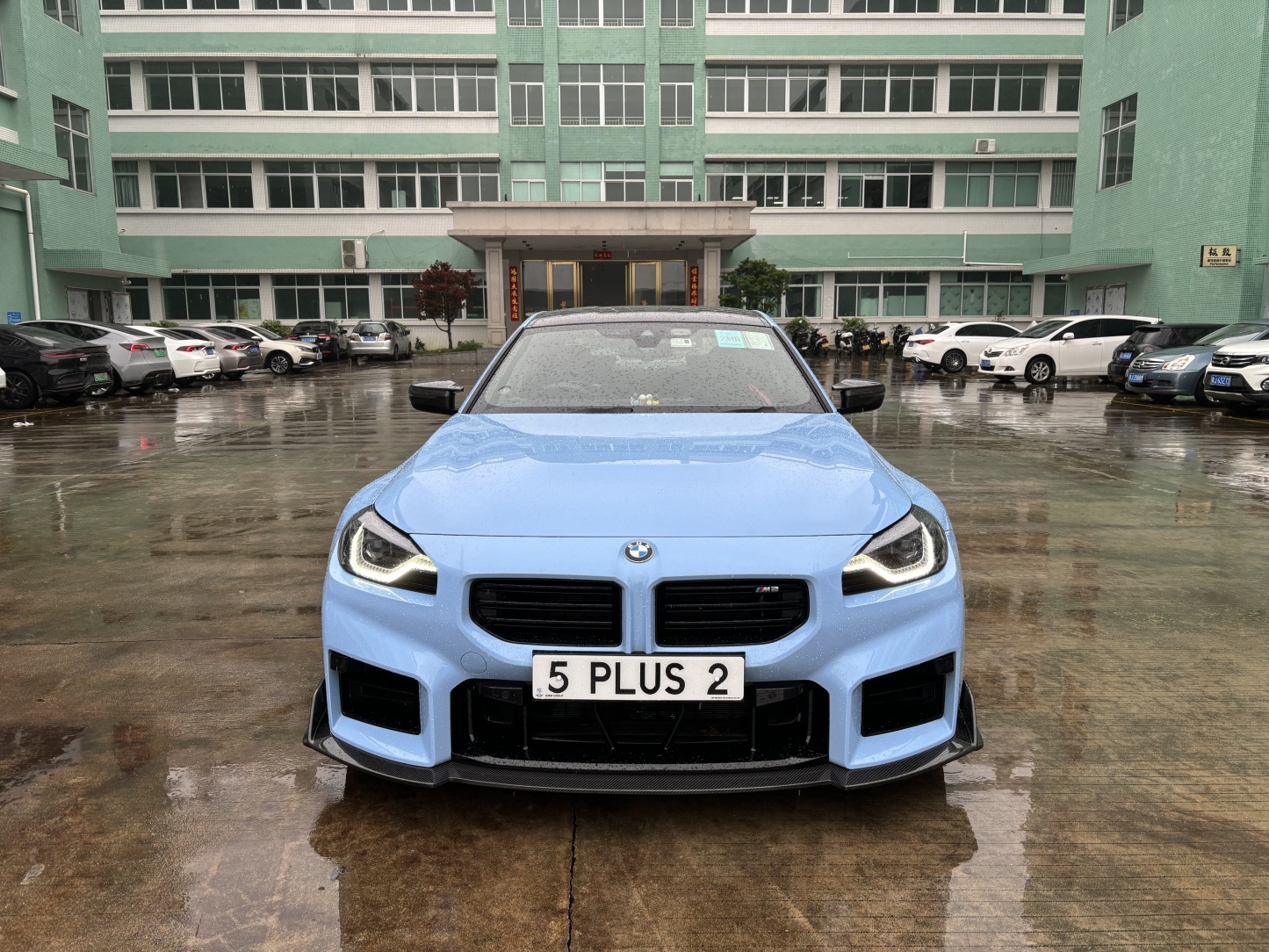 BMW G87 M2 Ocean Design OD Style Dry Carbon Parts - styling view