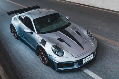 Porsche 911 992.1 Ghost Style Dry Carbon Parts - styling view