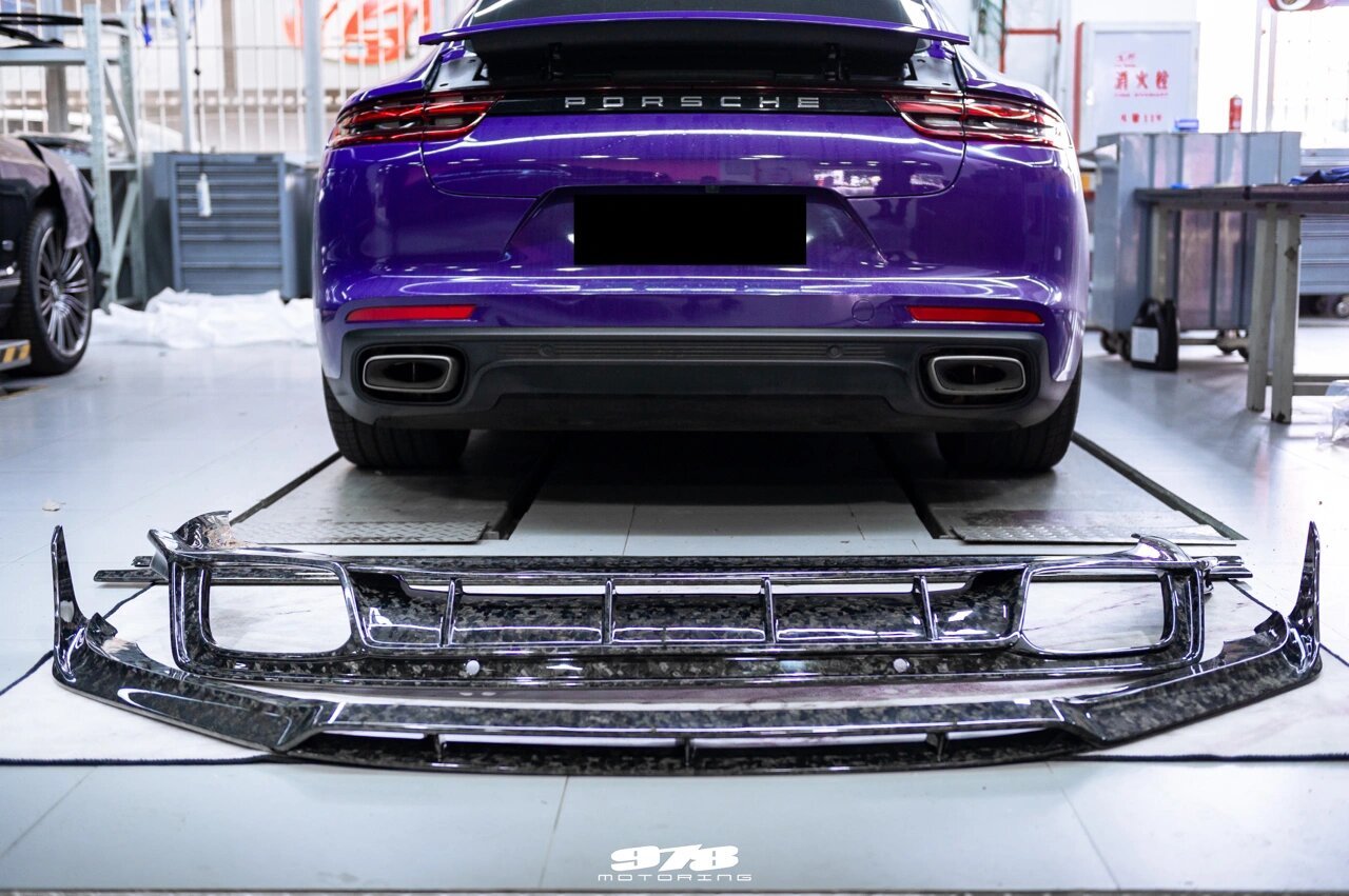 Porsche Panamera 971 OD Style Dry Carbon Parts - styling view