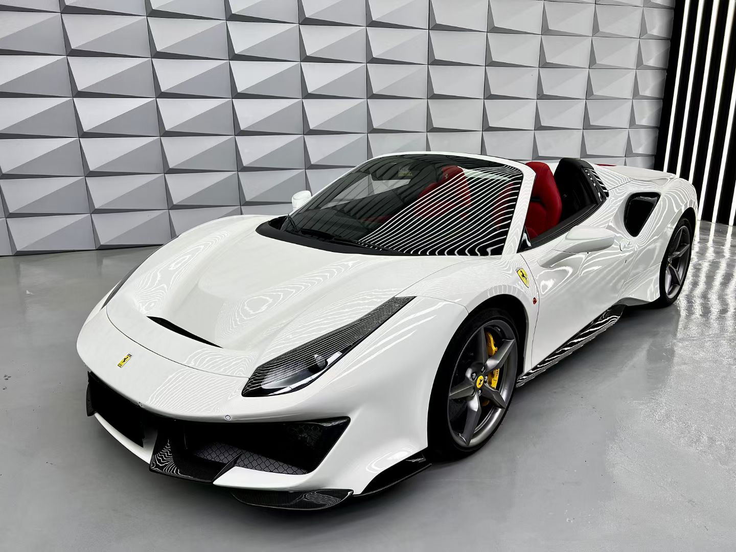 2015-2020 Ferrari 488 GTB & Spider Pista Style Upgrade Kit Dry Carbon Fiber
