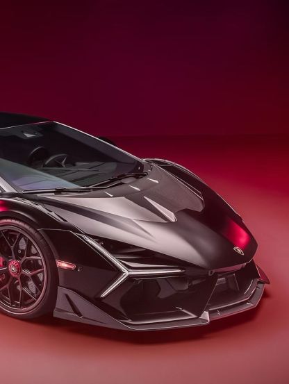 Lamborghini Revuelto R Style Dry Carbon Parts - styling view