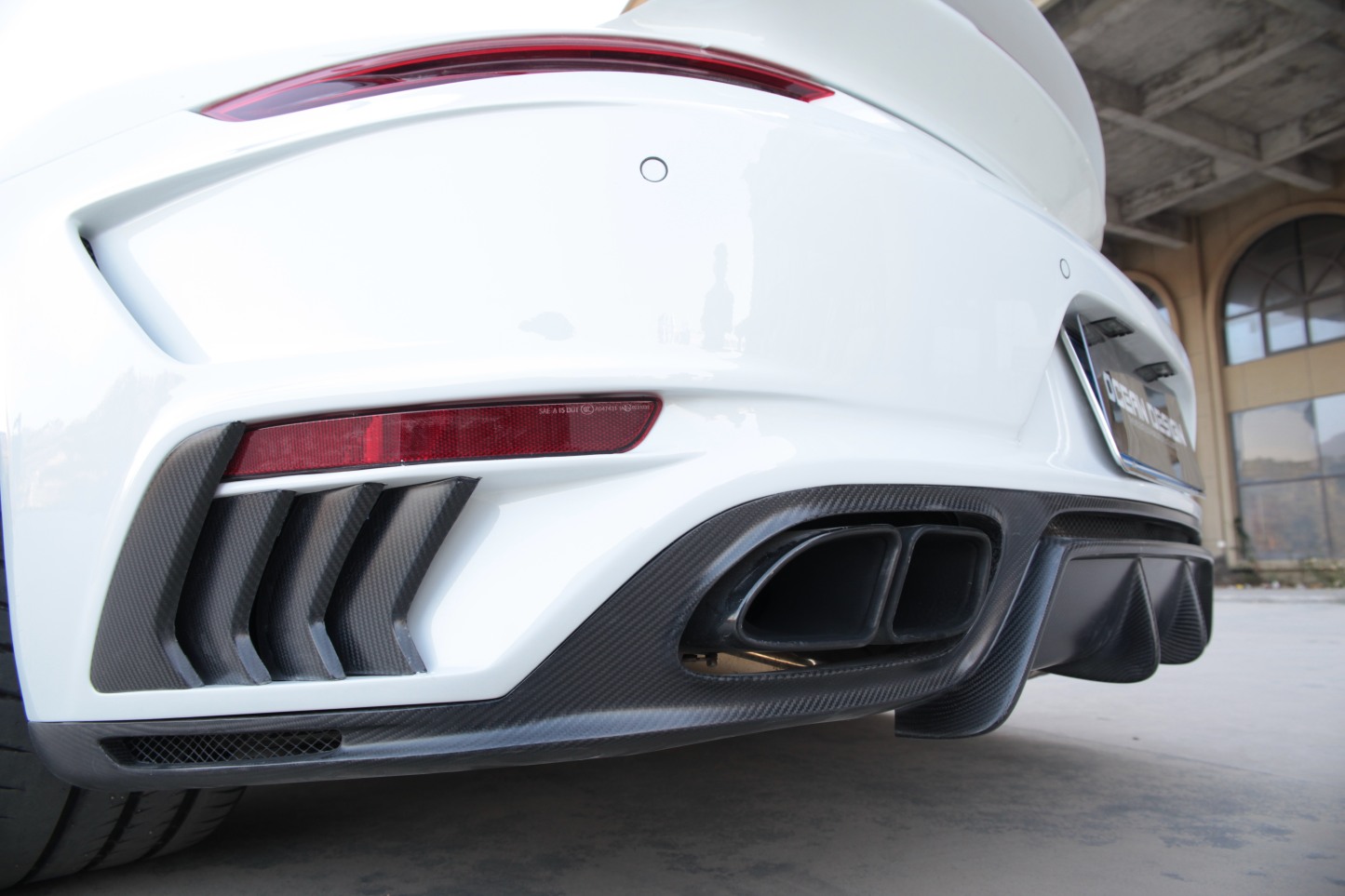 Porsche 911 991.2 Turbo Topcar Style Parts - styling view