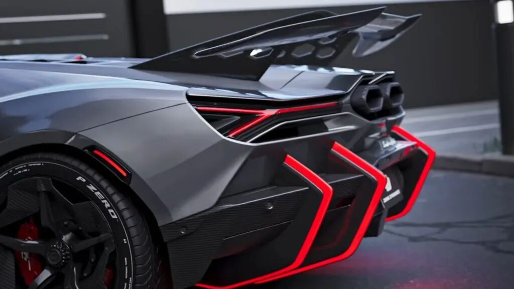 Lamborghini Revuelto DK Style Parts - styling view