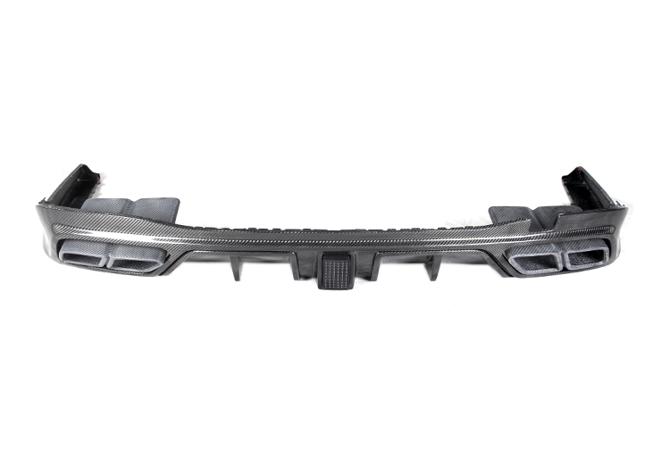 Mercedes-Benz W223 S450 M Style Parts - styling reference for Rear Lip with Exhaust Tips and LED Light